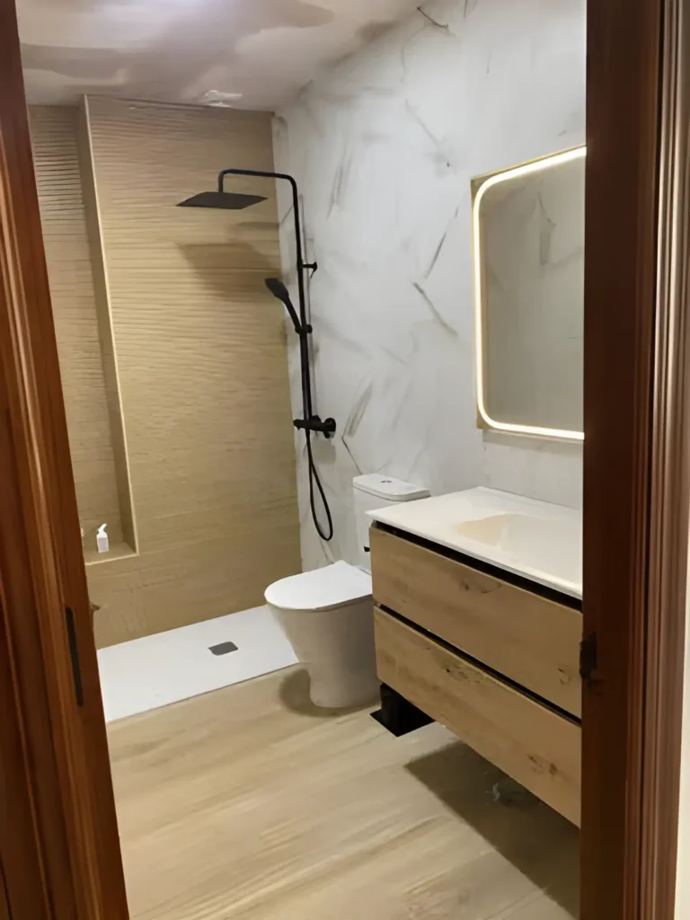 Reforma completa de baño realizada en Córdoba