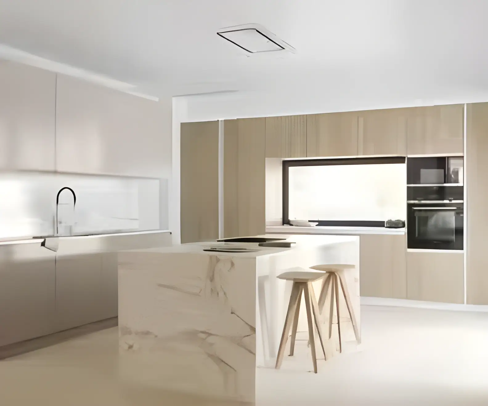 Cocina reformada en Córdoba con mobiliario nuevo